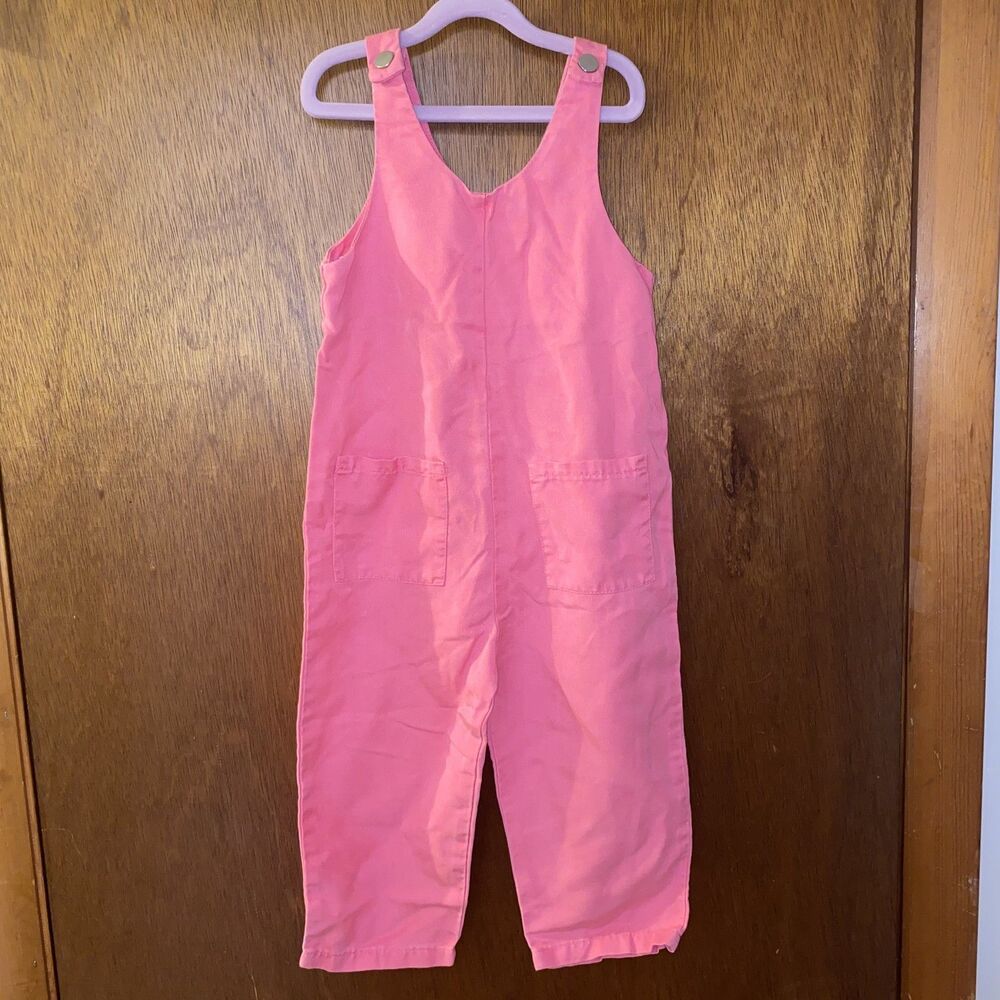 VGUC Zara Kid's Pink Overalls Size 2-3 Years